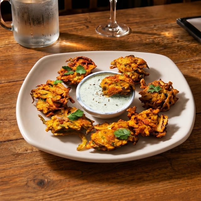 7. Onion Bhaji.