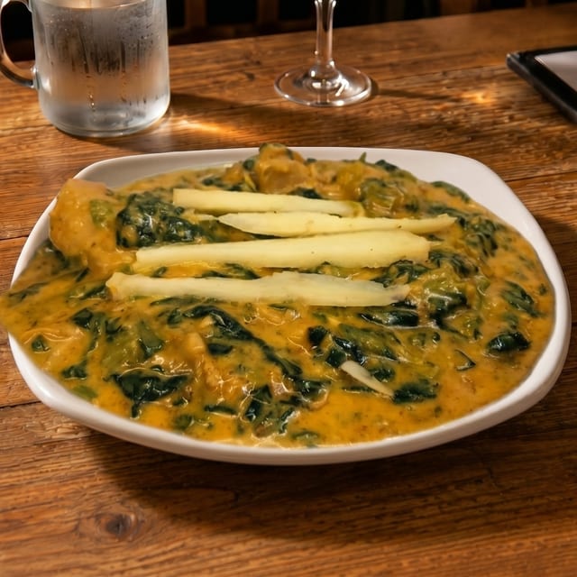 3. Chicken Saag.