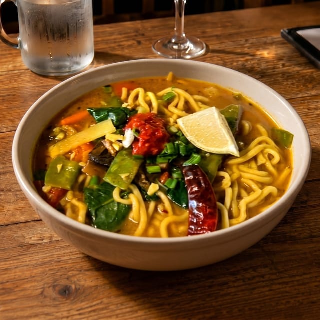 7. Vegetable Thupka.
