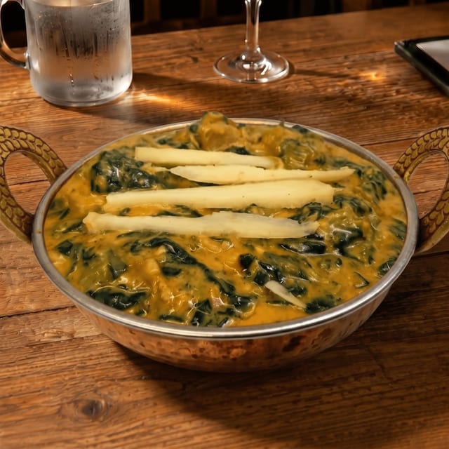 3. Chicken Saag.