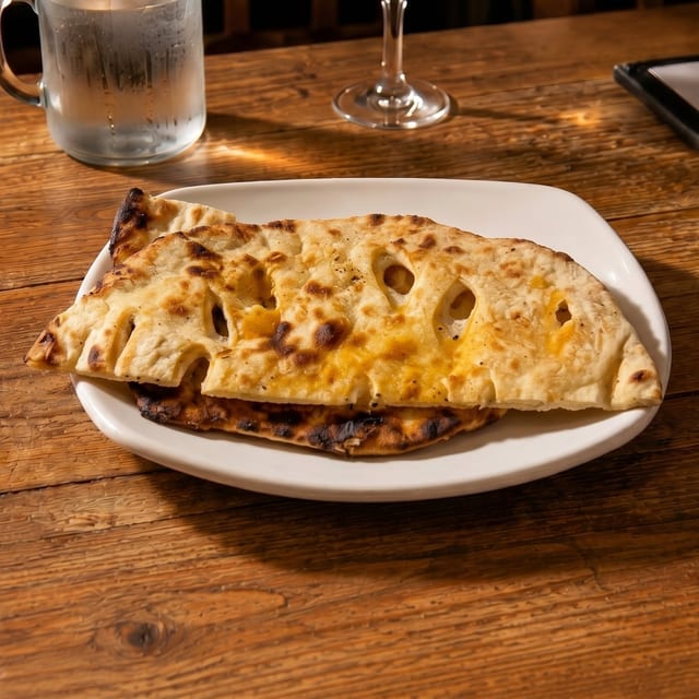 10. Cheese Naan.