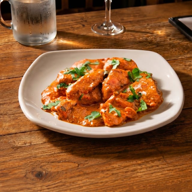 8. Chicken Madras.