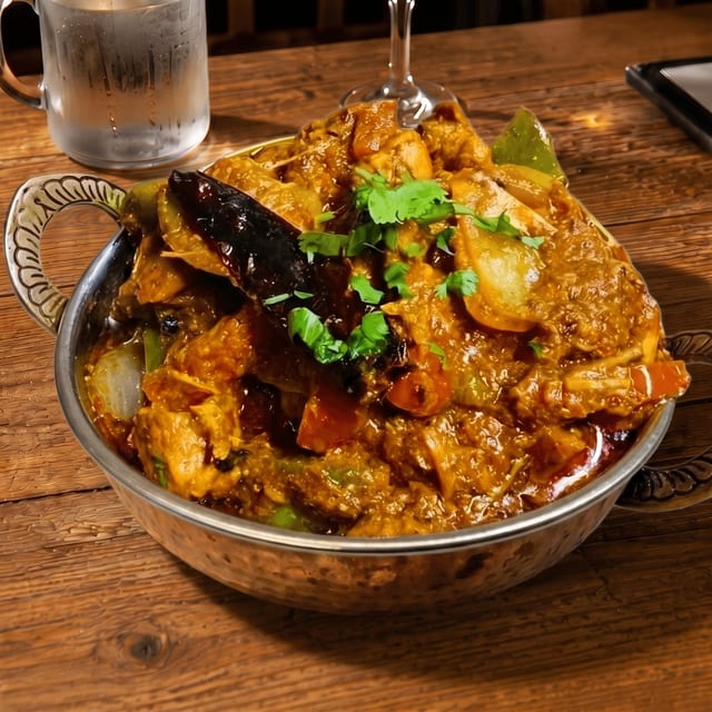 6. Karahi Chicken.