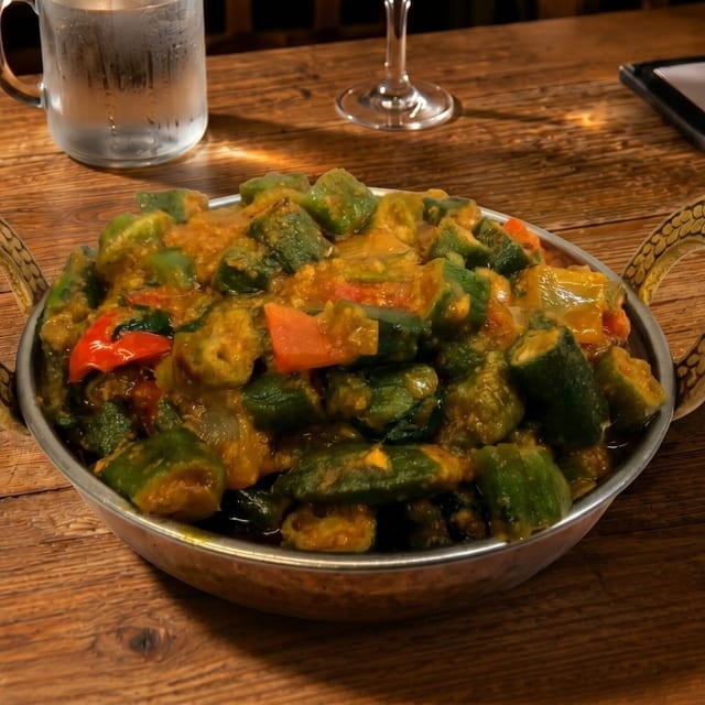 17. Bhindi Masala.