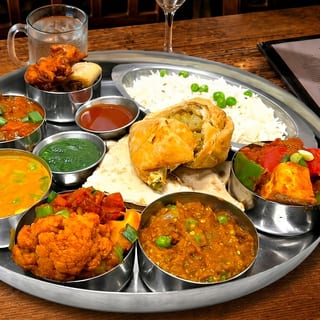 Vegan Thali For 2
