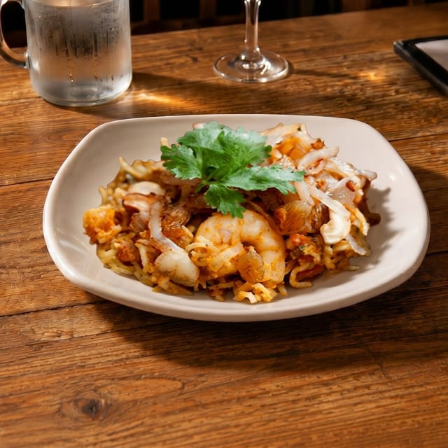 4. Shrimp Biryani.