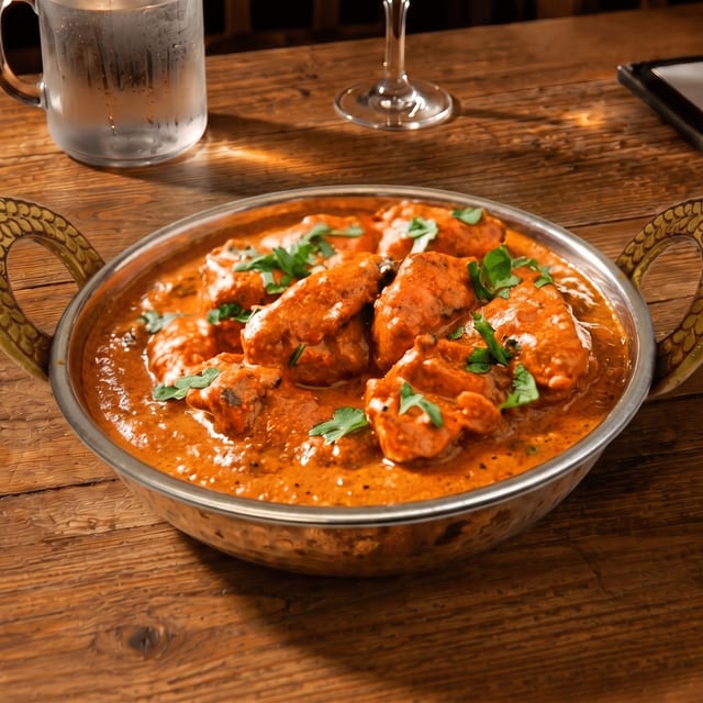 8. Chicken Madras.
