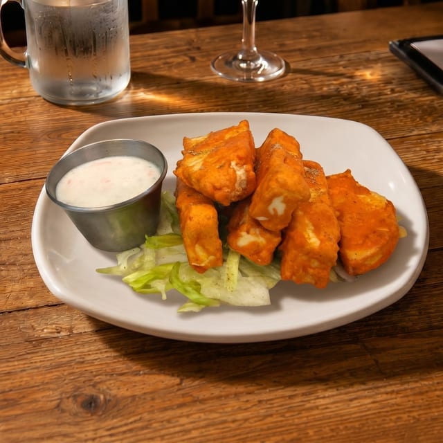 8. Paneer Pakoras.